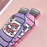 3D Cartoon Water Bottle Case for iPhone